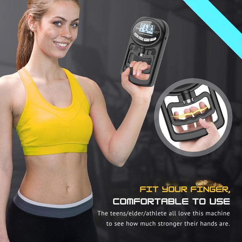 Hand Dynamometer Grip Strength Trainer - Electronic Hand Grip