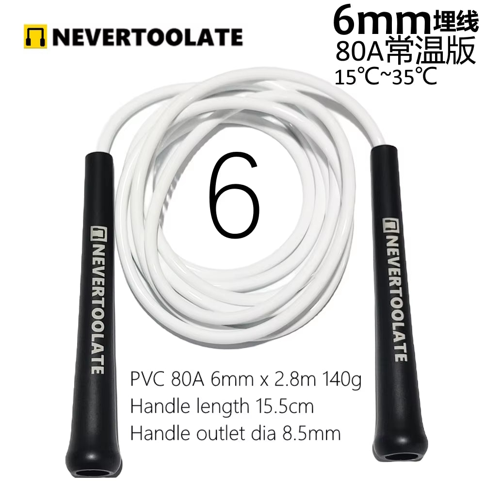 NeverTooLate™ ProSpeed Jump Rope – Lightweight, Durable &amp; Fast