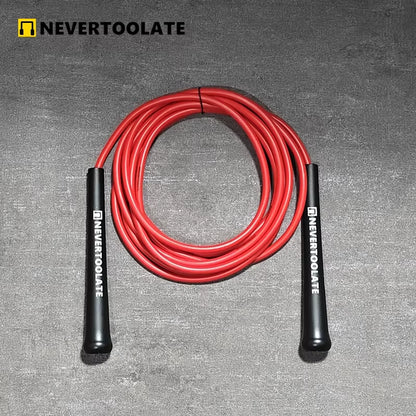 NeverTooLate™ ProSpeed Jump Rope – Lightweight, Durable &amp; Fast
