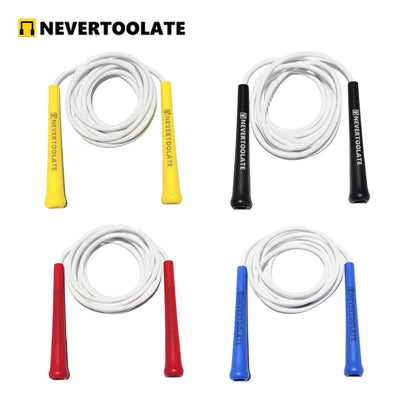 NeverTooLate™ ProSpeed Jump Rope – Lightweight, Durable &amp; Fast
